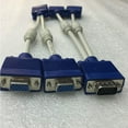 thumbnail image 2 of EeaseCA 2PCS VGA Splitter Male To Dual Female Out Video Adapter Cable For Monitor TV, 2 of 8