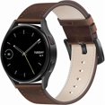 thumbnail image 1 of wonima44 Leather Band for Men Compatible with Samsung Galaxy Watch 7/6/5/4/Active 2 40mm 44mm/Watch 6 Classic 43mm 47mm/Watch 5 Pro 45mm/Watch 4 Classic 42mm 46mm, 20mm Wristband Replacement Strap, 1 of 1