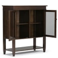 thumbnail image 2 of Simpli Home Carlton Medium Storage Cabinet, 2 of 6
