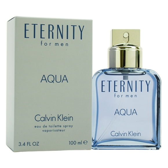 Eternity Aqua by Calvin Klein pour Hommes - Vaporisateur EDT 3,4 oz