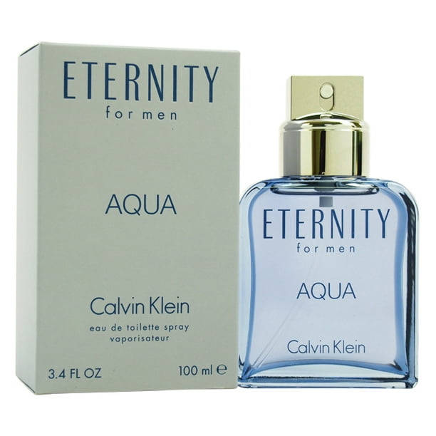 Eternity Aqua by Calvin Klein pour Homme - Spray EDT de 3,4 oz