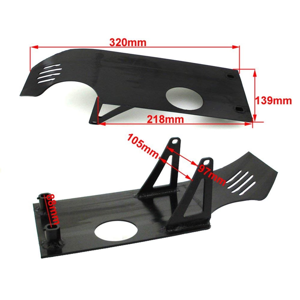 Elenxs Pit Skid Plate Engine Motor Protector for CRF50 XR50 CRF XR 50 CRF70 
