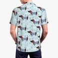thumbnail image 6 of Salouo Dachshund Dog Puppy for Men's Short Sleeve Polo Shirts,Polo Shirts for Men Performance Short Sleeve Golf Shirt Athletic Casual Collared T-Shirt-3X-Large, 6 of 8