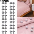 thumbnail image 5 of Kuymtek 40 Uds. Clips para Sábanas Fijador Edredón Tipo Hongo Que No Se Desprende para El (4 Uds. Gris), 5 of 5
