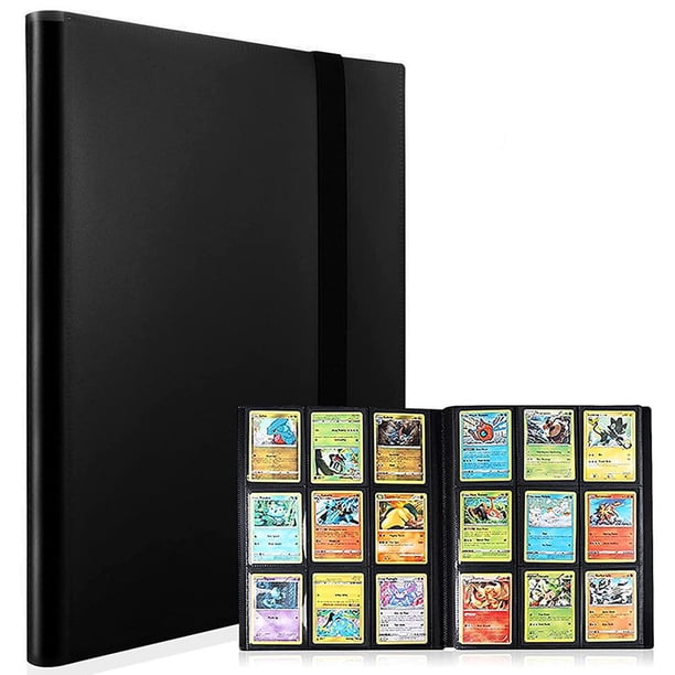 Carpeta De 9 Bolsillos Para Tarjetas De Intercambio, Álbum Para Tarjetas De Tamaño Estándar, Capacidad Para 20 Páginas, Hasta 360 Tarjetas seitruly HA037967-00