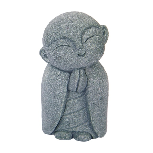 Adorno decorativo de Buda para acuario, mini estatua decorativa de Buda, escultura de escritorio Estilo A
