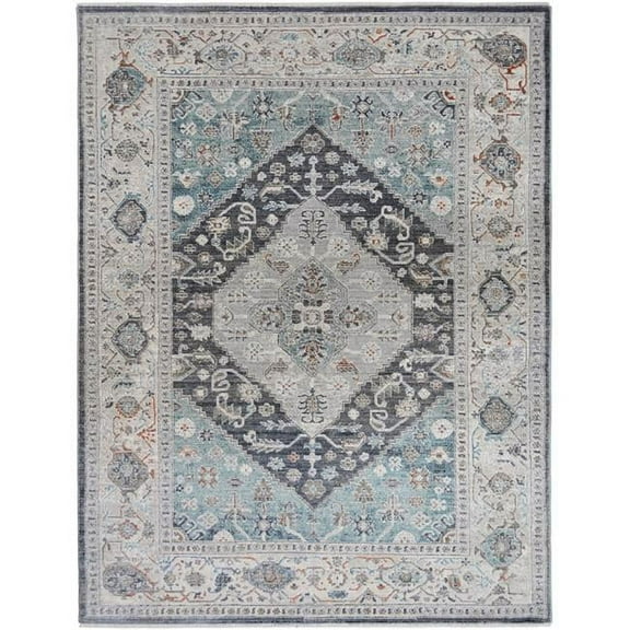 Mayberry Rug WD4032 5X8 5 ft. 3 in. x 7 ft. 3 in. Windsor Aria Area Rug, Ivory