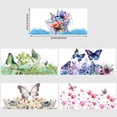 thumbnail image 2 of 5pcs Butterfly UV DTF Transfer Stickers, For Glass Tumbler, Waterproof Decals, Plastic Adhesive Label For Bottles And Cups Decor, 2 of 9