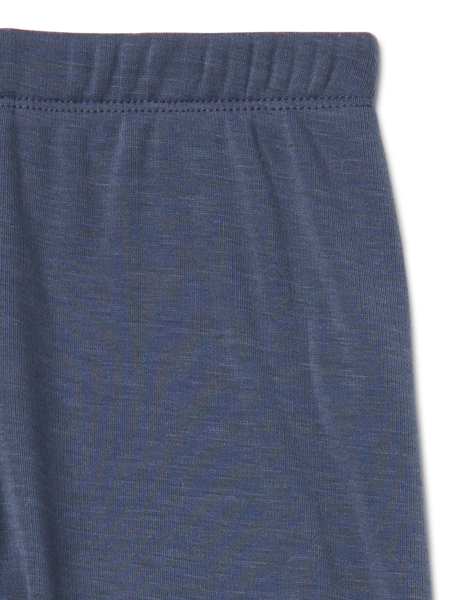 Athletic Works Girls Fleece Lined Leggings, 2-Pack, Sizes 4-18 & Plus