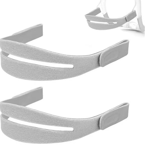 2-Pcs Replacement Mask Strap Compatible with Airfit N30i and P30i Adjustable Headgear Strap Replacement