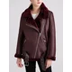 thumbnail image 5 of -abrigos gruesos de piel sintética para mujer, chaqueta empalmada de piel de oveja, prendas de vestir de aviador, invierno, 2023, 5 of 5