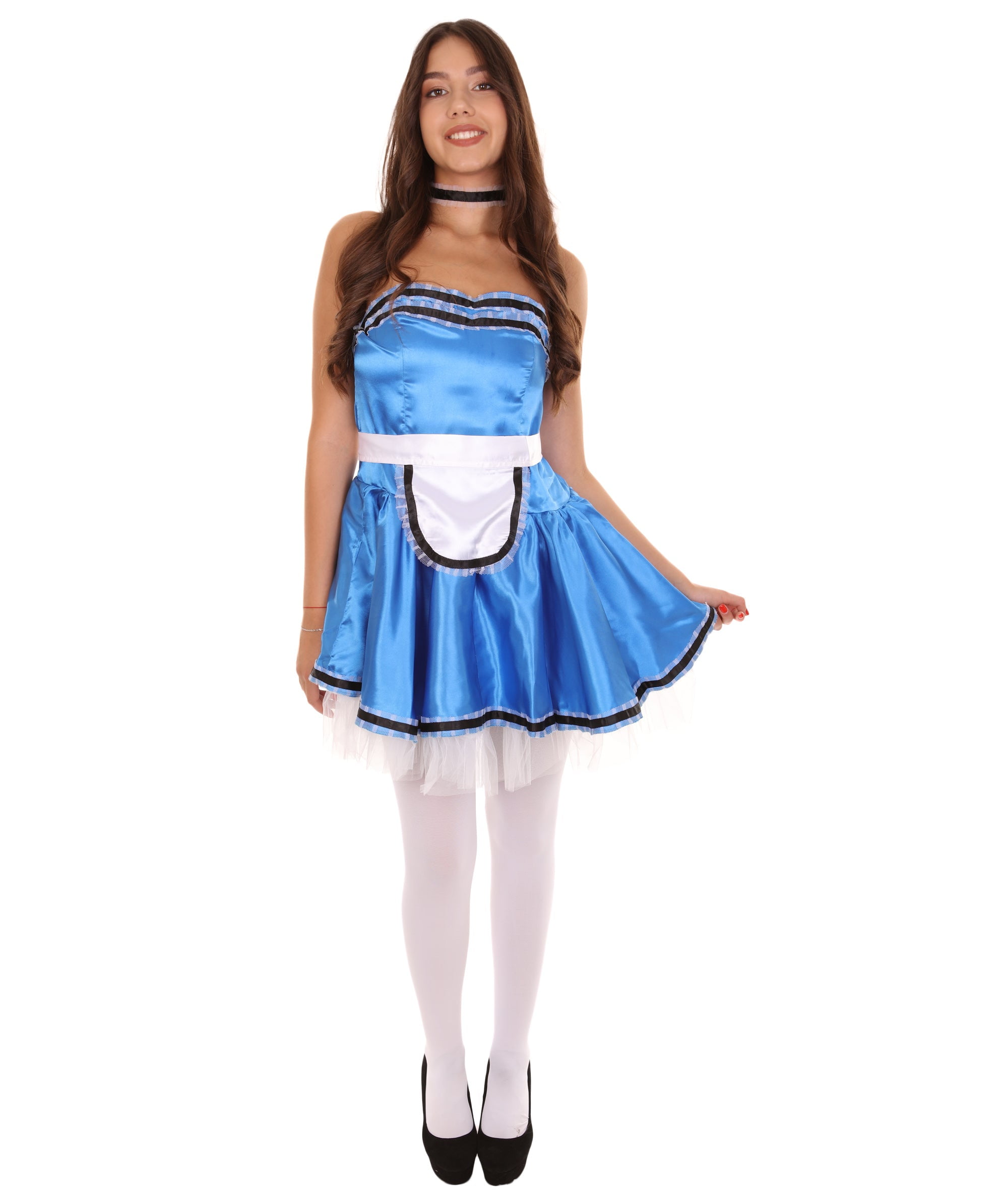 Adult Women's French Maid Uniform Costume | Multiple Colors Option ...