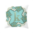 thumbnail image 2 of XWSHYW Almohadas y Fundas Fundas de Almohada Fundas de Almohada Decorativas con Letras Fundas de Cojines con Flores y Letras, 2 of 3