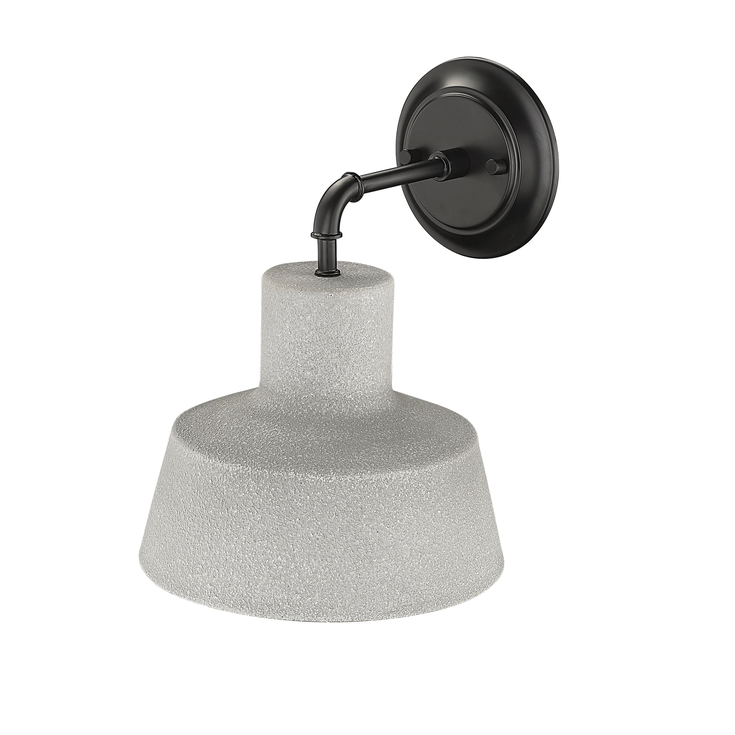 Millennium Lighting  Lloyd 1 Light Outdoor Wall Sconce with Cement Shade 11.5  Inch