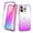Purple Gradient, variant on iPhone 13 Pro Case With Built-in Screen Protector, Rosebono Hybrid Gradient Transparent Soft TPU Clear Skin Cover Case For iPhone 13 Pro (Yellow)