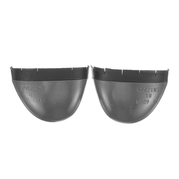 Hemoton 1 Pair Safety Boot Toe Cover Steel Toe Caps For Shoes Boot Protector Toe Guard Anti Smash Foot Cover For Construction Factory Warehouse