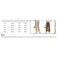 thumbnail image 4 of Elastic Waist Kids Solid Casual Wide Leg Pants Girls Trousers, 4 of 4
