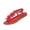 Red_005, variant on Domuza Women's Floral Thong Sandals, Elastic Ankle Strap Comfortable Non-Slip Flat Shoes for Summer Casual Wear Green 7(EU-38)