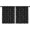 Black White Star, variant on Blackout Kids Curtains,Black White Star Moon Planet Comet Pattern Childrens Insulated Curtains Set Of 2,Bedroom Essentials,Toddler Room Decor 42x54in(106x137cm)