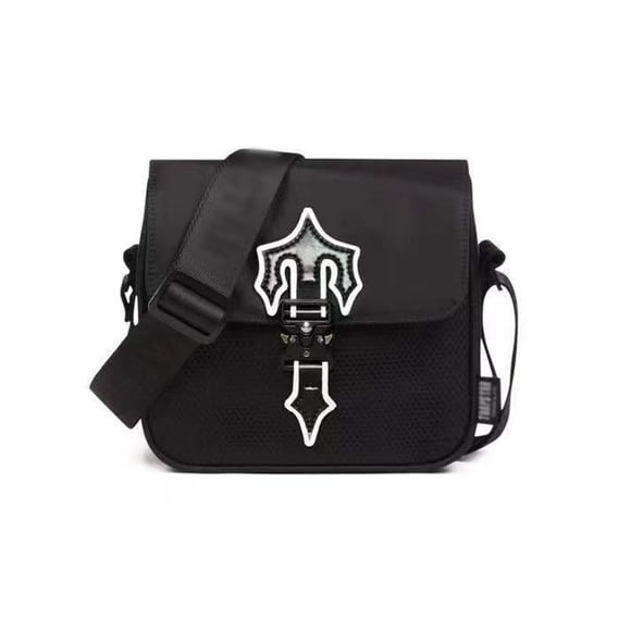Trapstar Unisex Postman Bag Fashion Messenger Bag Oxford Cloth Hip Hop