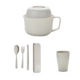 thumbnail image 2 of WIZUTIZ Straw Ramen Bowl Tableware Student Large Capacity Bowl Set Home Office Worker Dormitory Convenient Bowl Spoon Lunch Box Household Items for New Home Celebrating Holiday Choices Reduced Price, 2 of 5