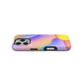 thumbnail image 4 of DesignSkinz Scratch-Resistant Hard Slim Case Compatible with iPhone 16 Pro (Compatible with MagSafe) - Abstract Neon Wave V4, 4 of 9