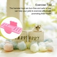 thumbnail image 2 of kurtrusly Hamster Swing PVC Seesaw Small Toy Bear Exquisite Deck DIY Colorful Playing Accessories Plate Interactive Activity Pets pink, 2 of 6