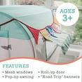 thumbnail image 5 of MindWare Camper Playhouse , Pretend, Indoor Fort for Kids, 5 of 7
