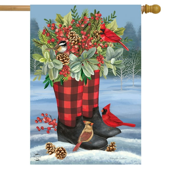 Briarwood Lane Winter Boots House Flag