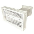 thumbnail image 2 of ZLINE 36 in. Wooden Wall Mount Range Hood in White - Includes Remote Motor, 2 of 5