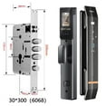 thumbnail image 2 of 3D Face Smart Door Lock Biometric Recognition Fingerprint Password IC Card APP Wifi Lock Unlock For Home House Apartment ,Easy Installation, 2 of 7