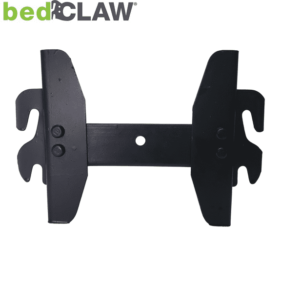 Compact Short Steel Hook-On Bed Rails for Headboard/Footboard Storage/Display