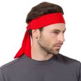 thumbnail image 4 of Hukapapa Corbata para la cabeza que absorbe el sudor, diadema con lazo, banda para el pelo para hombres, mujeres, niños, niñas, niños, banda para el sudor atlética Ninja, bandana de piratas para, 4 of 8