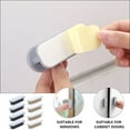 thumbnail image 3 of Miangastore 8Pcs Peel And Stick Pull Adhesive Handles Knobs For Drawer Cabinet Refrigerator, 3 of 9