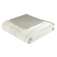 thumbnail image 5 of INK+IVY Nea 3 Piece Full/Queen Cotton Printed Duvet Cover Set with Trims Off White/Gray, 5 of 6