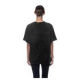 thumbnail image 5 of Women's New Era  Black Golden State Warriors Throwback Mineral Wash Oversized T-Shirt, 5 of 5