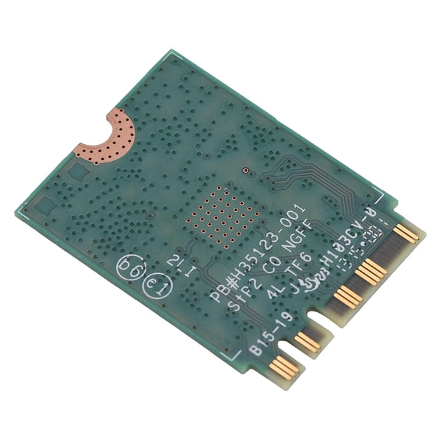 2.4g 5G Dual Band Card, NGFF M.2 Networking Adapter Lower Power Consumption, BT 4.0