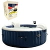 Intex Pure Spa 4-Person Inflatable Hot Tub & Qualco 3 Month Spa Maintenance Kit