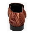 thumbnail image 7 of Stacy Adams Shapshaw Velour Moc Toe Slip On Shoes Cognac 25642-221, 7 of 7