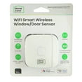 thumbnail image 3 of Homezone Wi-Fi Smart Wireless Window/Door Alarm Sensor, White, 1 Alarm Included, 3 of 11