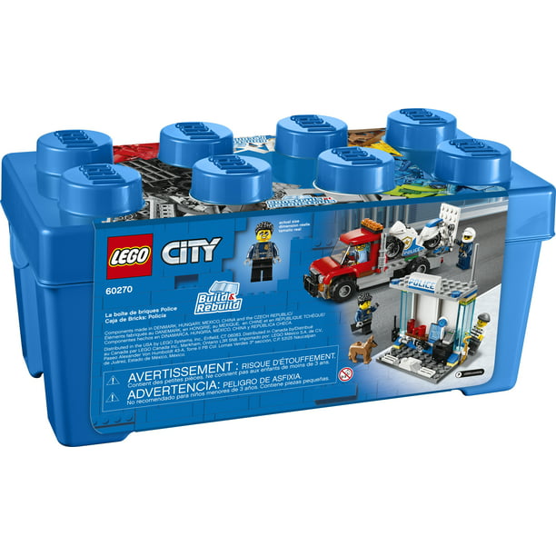 City Brick Box 60270 Cop Building Toy for Kids (301 Pieces) - Walmart.com