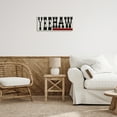 thumbnail image 3 of Stupell Industries Yeehaw Western Word Typography Painting Gallery Wrapped Canvas Art Print Wall Art, 24 x 10, 3 of 8