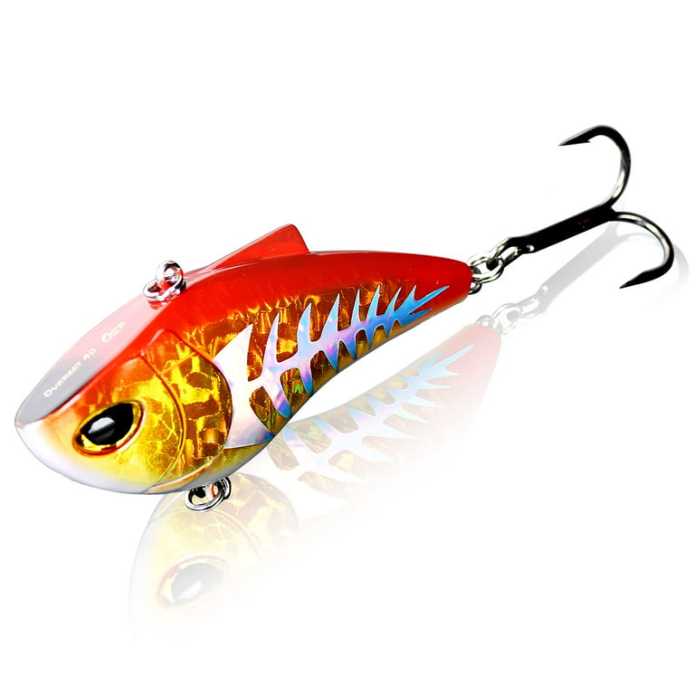 Topwater Fishing Lure Sinking Minnow for Saltwater and Freshwater Bionic 3D  Eyes VMC Hook Slow Jig Wobblers Artificial Bait for Sea Fishing Kits,  Professional Pitch Vertical Ocean Lure for Large Fish 