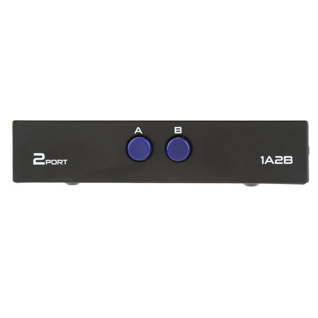 Interface USB2.0 Manuelle Compatible avec pour 98/Me/2000/XP, Boîte de Commutation, Coque en Fer avec 2/4 Ports USB, pour Imprimante