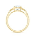 thumbnail image 2 of Rosec Jewels Designer Lab Created Diamond Engagement Ring 2 Carat - EF-VS Grade Certified, 18K Yellow Gold, US 4.50, 2 of 8