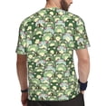 thumbnail image 2 of Rocae Cute Frog for Men's Mesh Quick-Dry Short Sleeve Workout T-Shirt,Mens Crew Neck Tee Lightweight Soft Classic T Shirts X-Small, 2 of 9