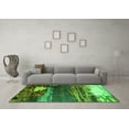 thumbnail image 3 of Ahgly Company Indoor Square Oriental Green Industrial Area Rugs, 8' Square, 3 of 4