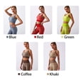 thumbnail image 3 of 2PCS Mujeres Sujetador con estampado de leopardo Leggings de cintura alta Sin costuras Fitness Runni Abanopi Leggings de sujetador, 3 of 7