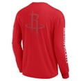 thumbnail image 3 of Men's Fanatics Red Houston Rockets Elements Strive Long Sleeve T-Shirt, 3 of 3
