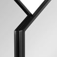 thumbnail image 6 of Kate and Laurel Diaz Stacked Wall Mirror, 28 x 27, Black, Decorative Dimensional Midcentury Modern Wall Decor With Geometric Shape and Symmetrical Design, 6 of 8